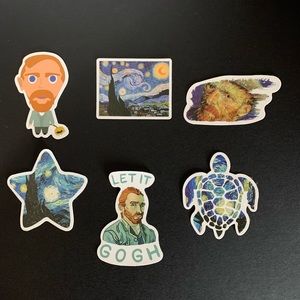Van Gogh sticker craze